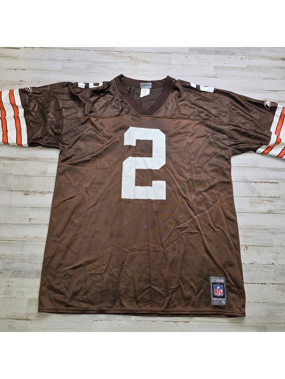 VTG Tim Couch #2 Cleveland Browns Reebok Men's XL Mesh Nylon Jersey